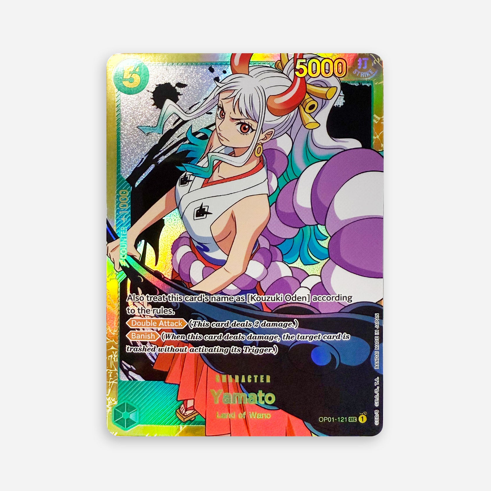 One Piece TCG - Yamato OP01-121 V1 – Made In Camelot