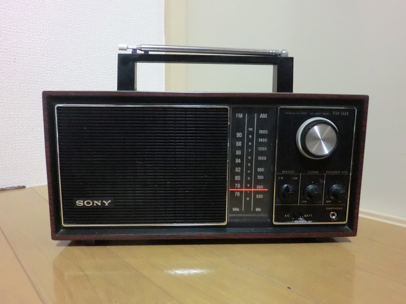 ソニーホームラジオ・TFM-9200の修理--まえ製作所ラジオ修理館--