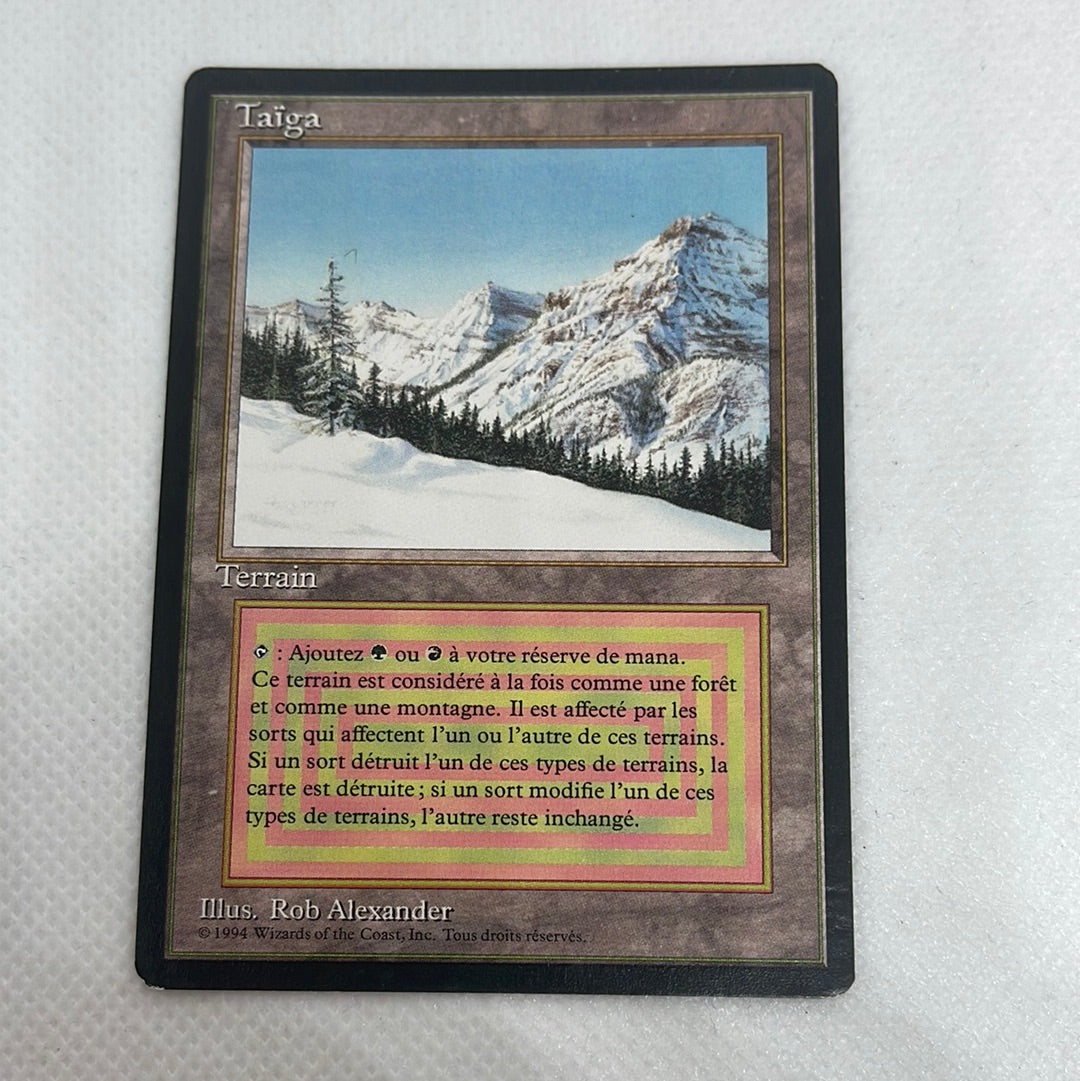 Taiga - Revised Foreign Black Bordered FRENCH – Making Mythic