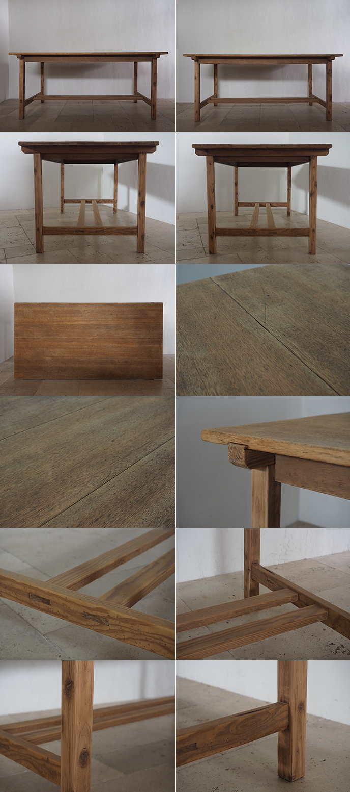 古家具 木製作業台 ダイニングテーブル | MANSIKKA antiquesMANSIKKA