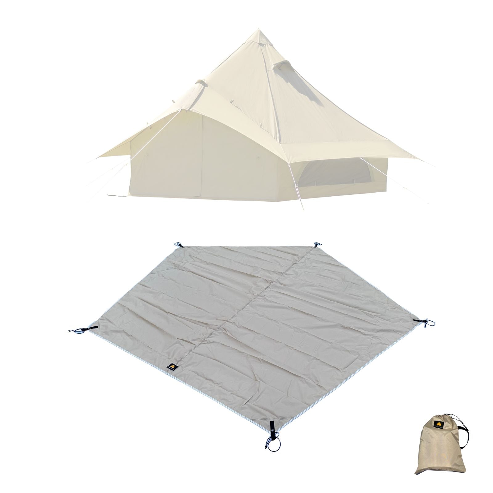 グロッケ8(T/C) 互換品 全面用グランドシート – MECH CAMP