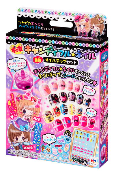 ずっ友 キャンディフル☆ネイル 専用ネイルチップセット｜商品情報