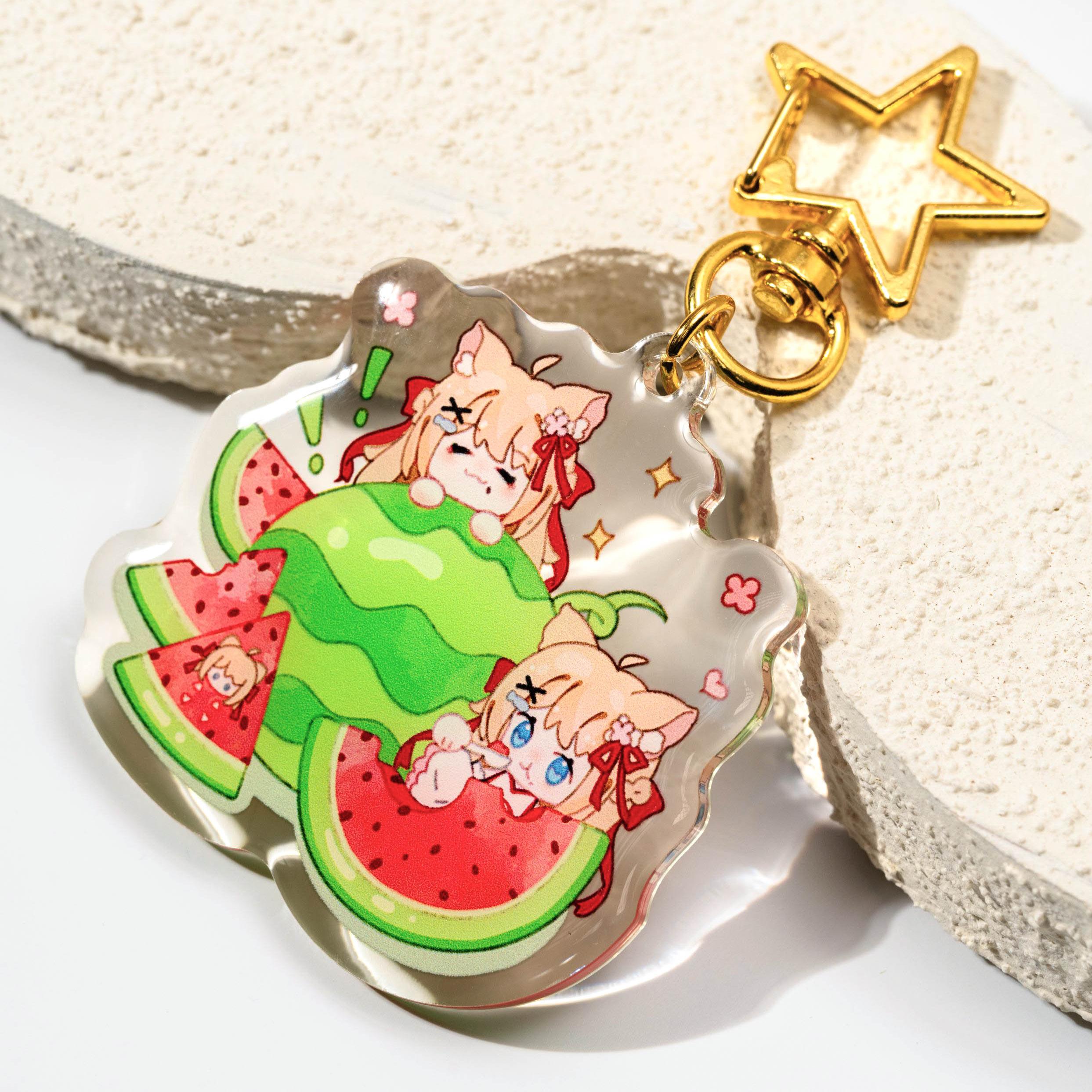 Custom Epoxy Acrylic Keychains/Charms – MelodyCharms