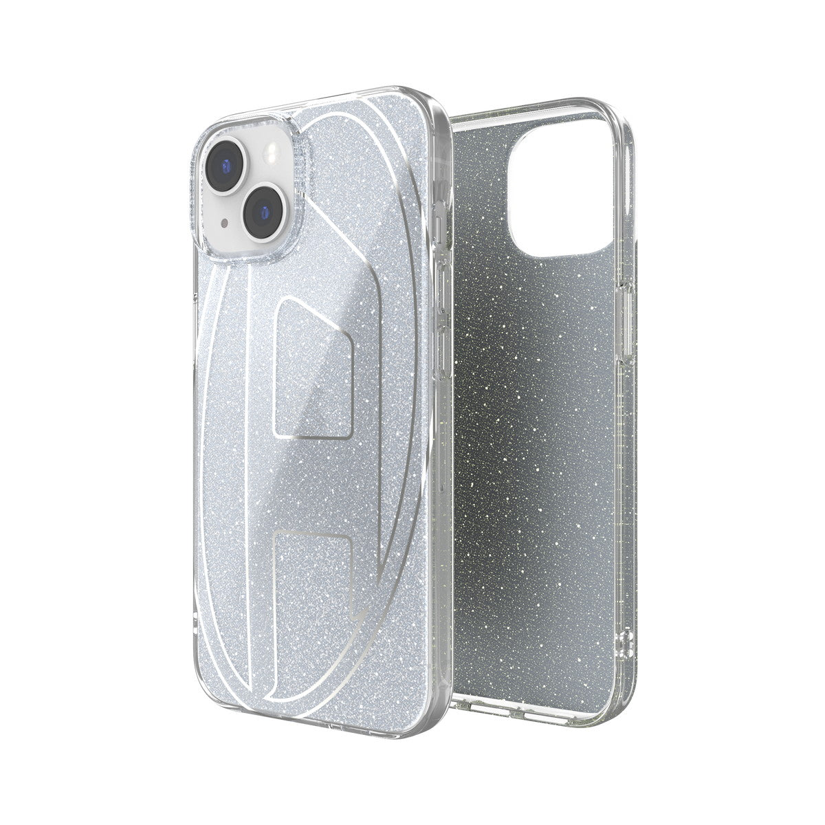iPhone14/13ケース Oval D Glitter シルバー – MiraiSell Selection