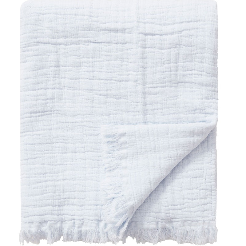 Garbo and friends Cotton Mellow Blanket M, Blue – mon chéri