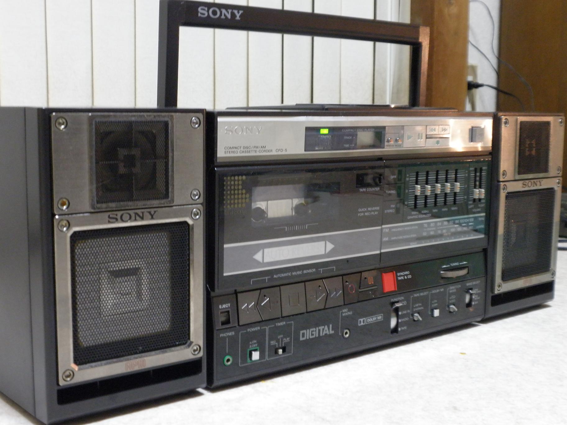 SONY CFD-5