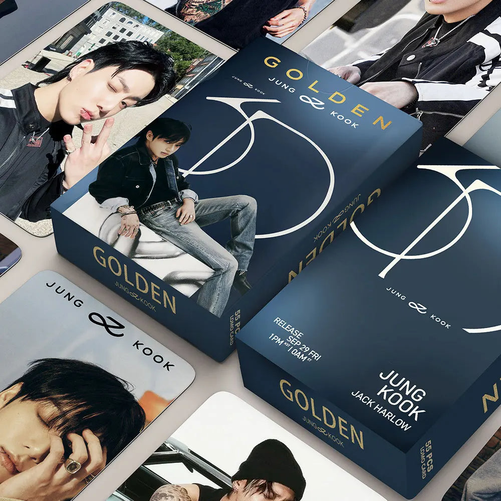 JUNGKOOK 'GOLDEN' LOMO CARDS – Nekomata