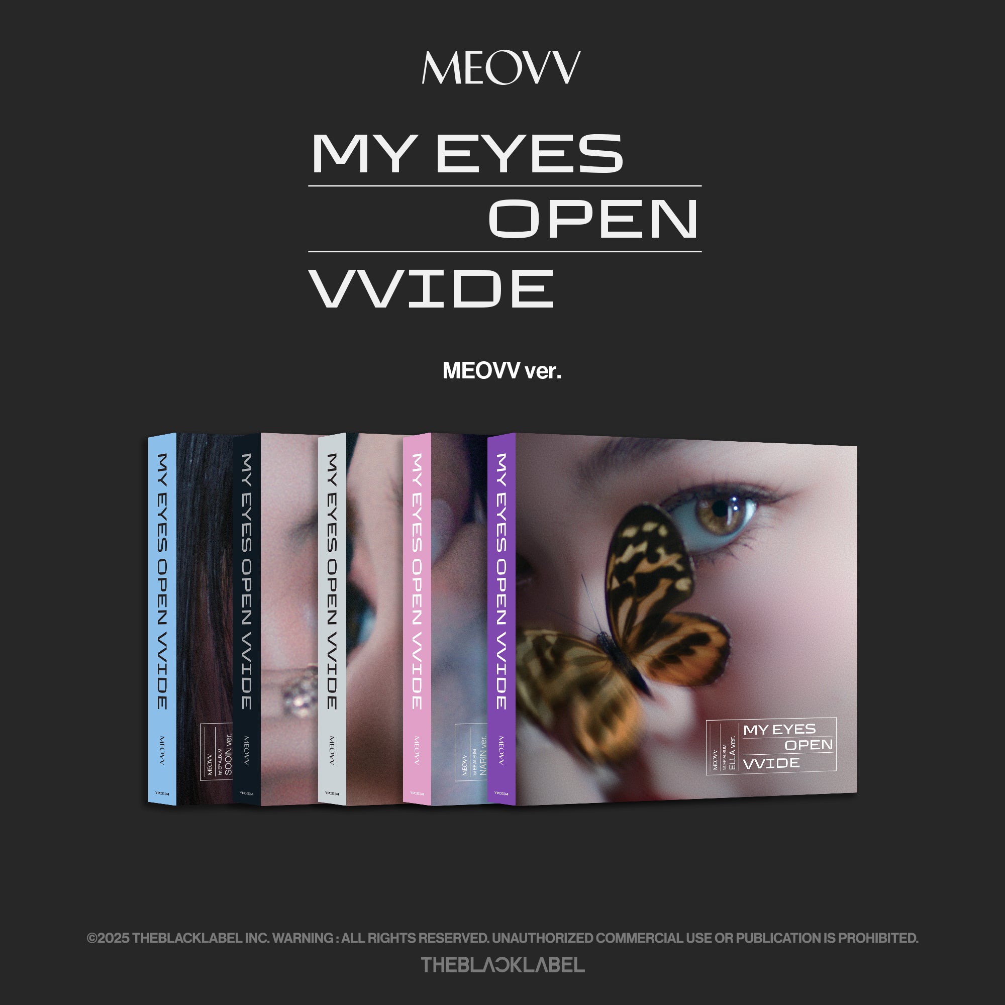 MEOVV 1st EP ALBUM 'MY EYES OPEN VVIDE' (MEOVV ver.) (ランダム