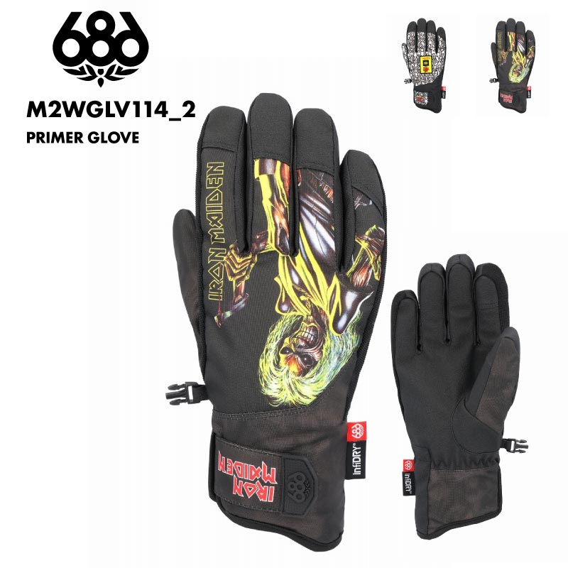 686/シックスエイトシックス メンズ スノー 5指グローブ PRIMER GLOVE