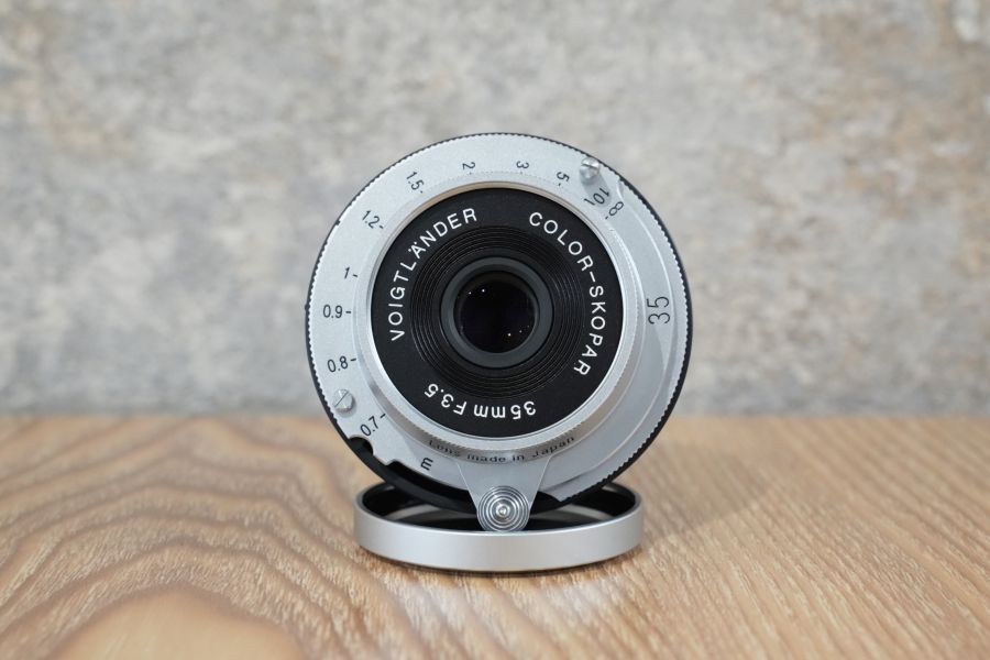 Voigtlander COLOR-SKOPAR 35mm F3.5 Aspherical VM Silver – まるかめら