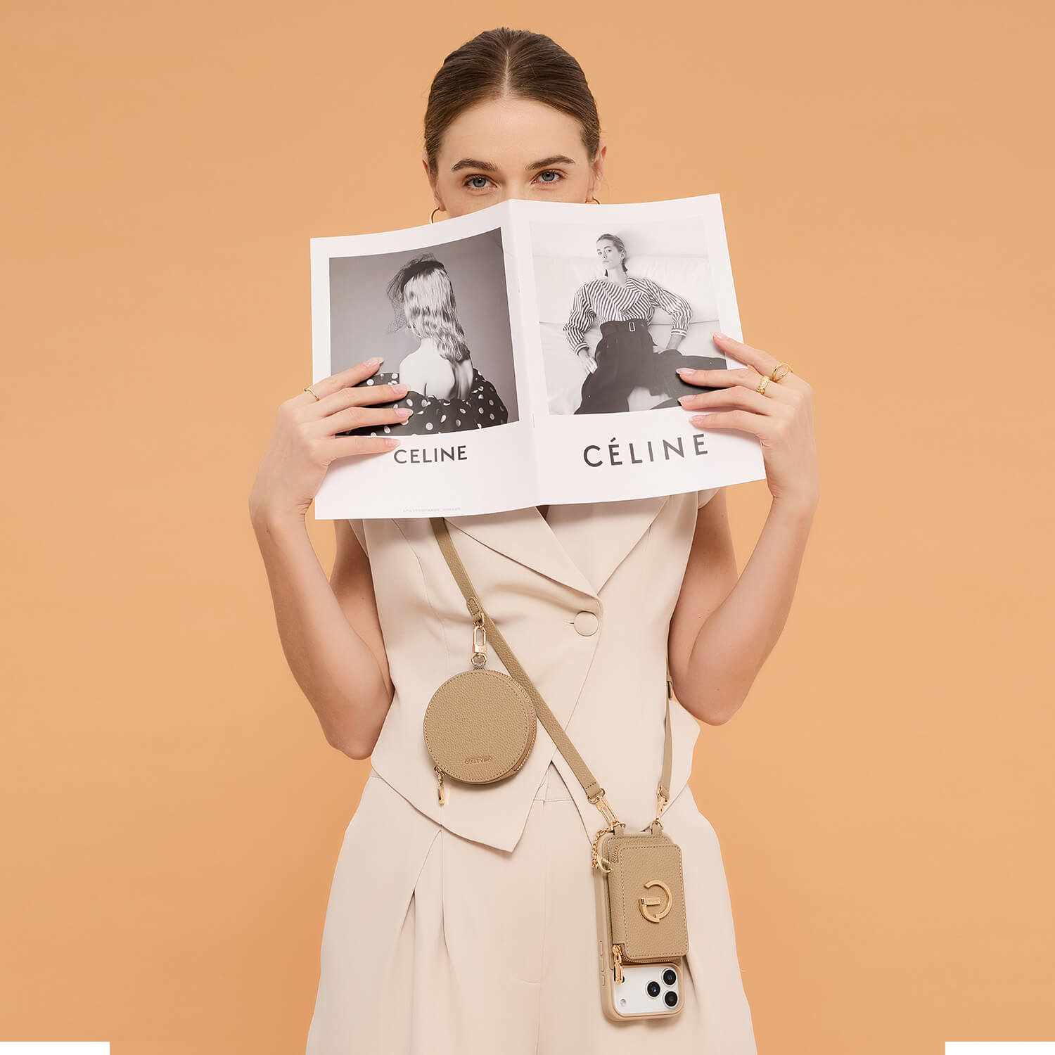 Custype iPhone 17シリーズ クロスボディケース（ウォレット内蔵）