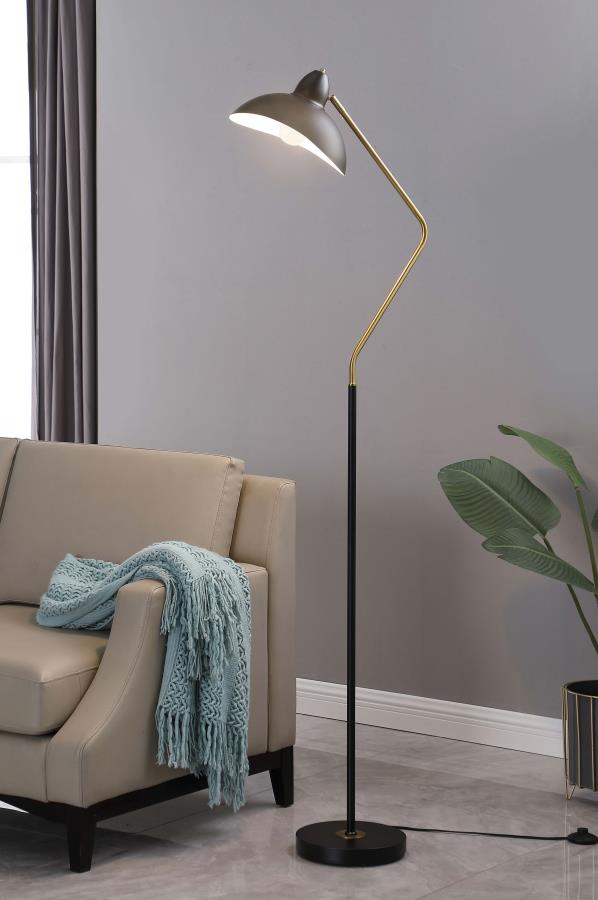 Lucien Floor Lamp Black – Caprice Furniture