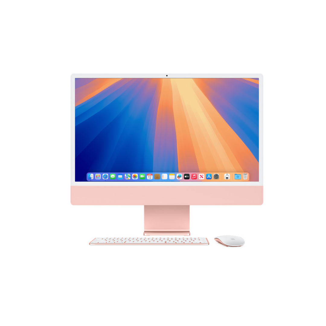 iMac 24 inch Apple M1 (2021, Pink) 8gb, 256GB SSD, 7-Core GPU