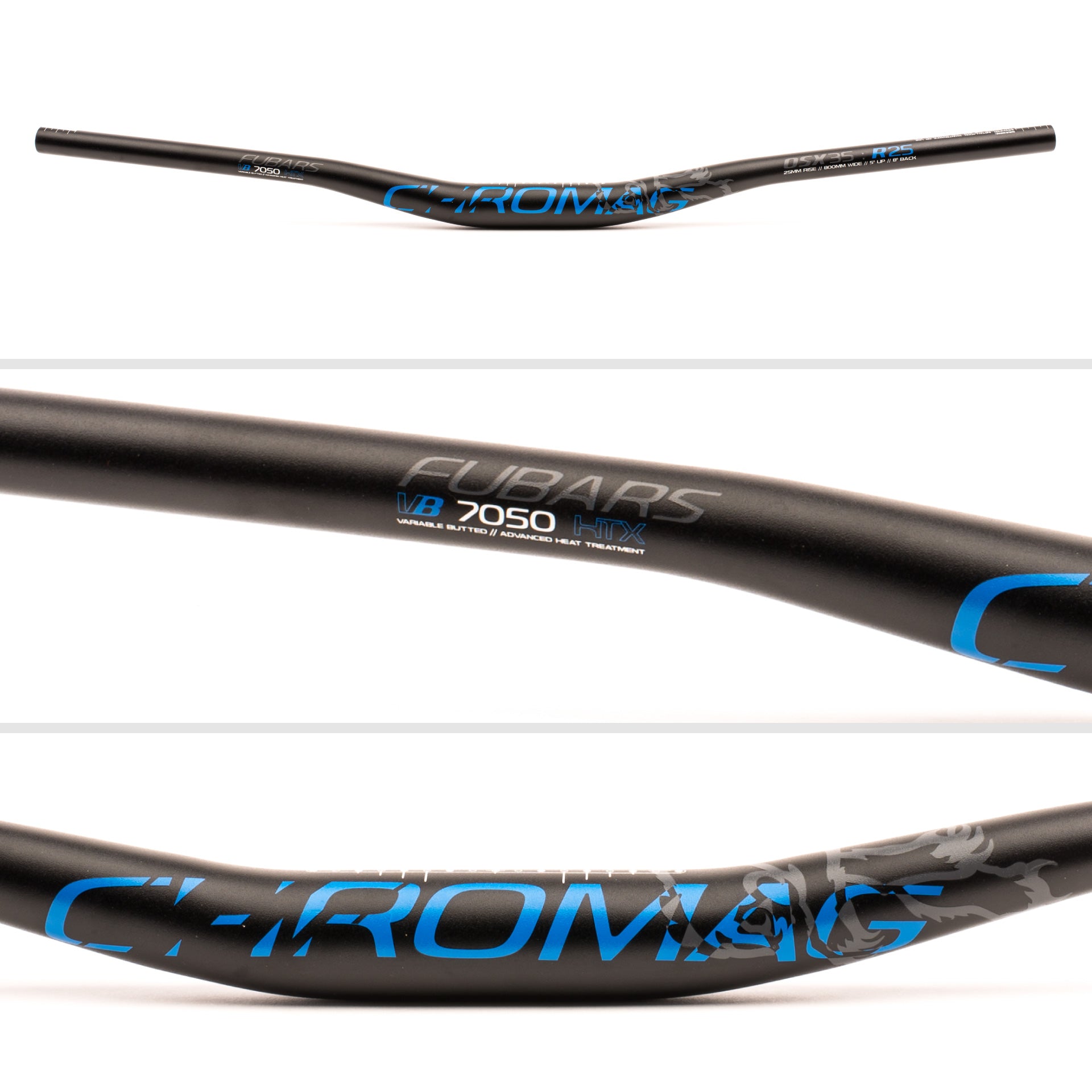 OSX 35: Alloy MTB Handlebar with 35mm Clamp | Chromag – Chromag Bikes