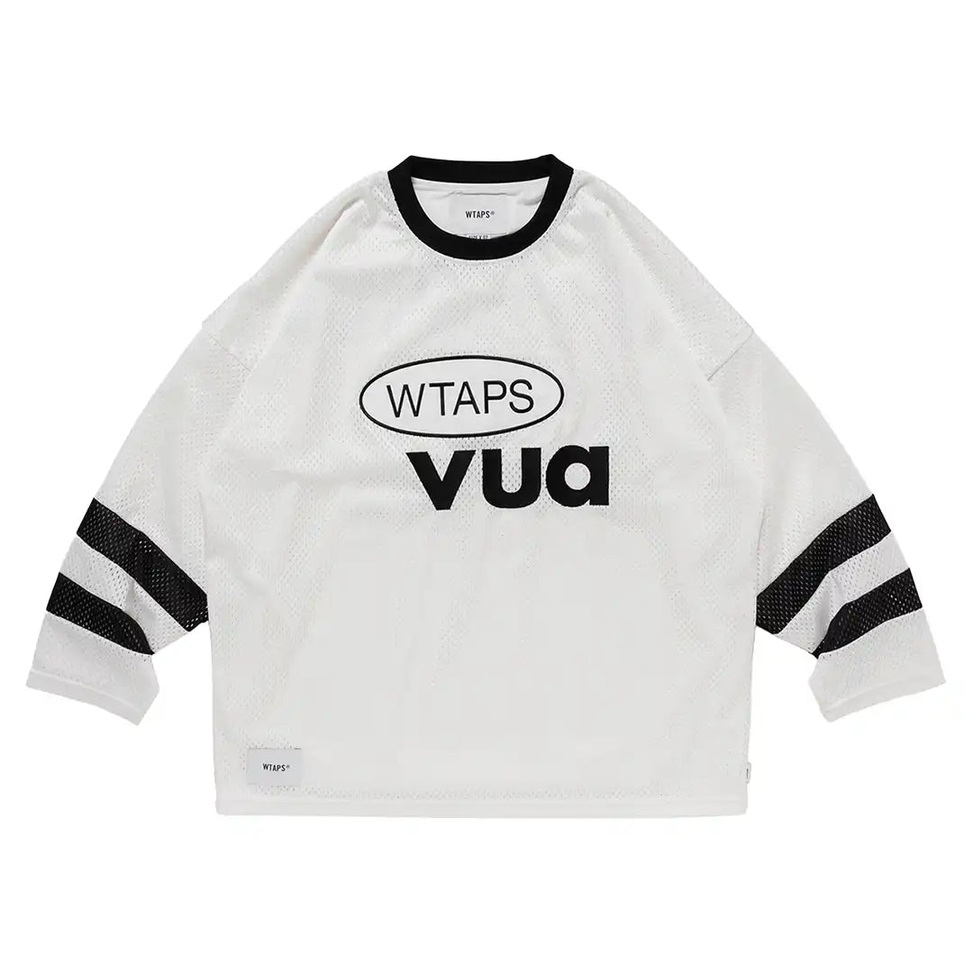 WTAPS Netminder / LS / Poly | White