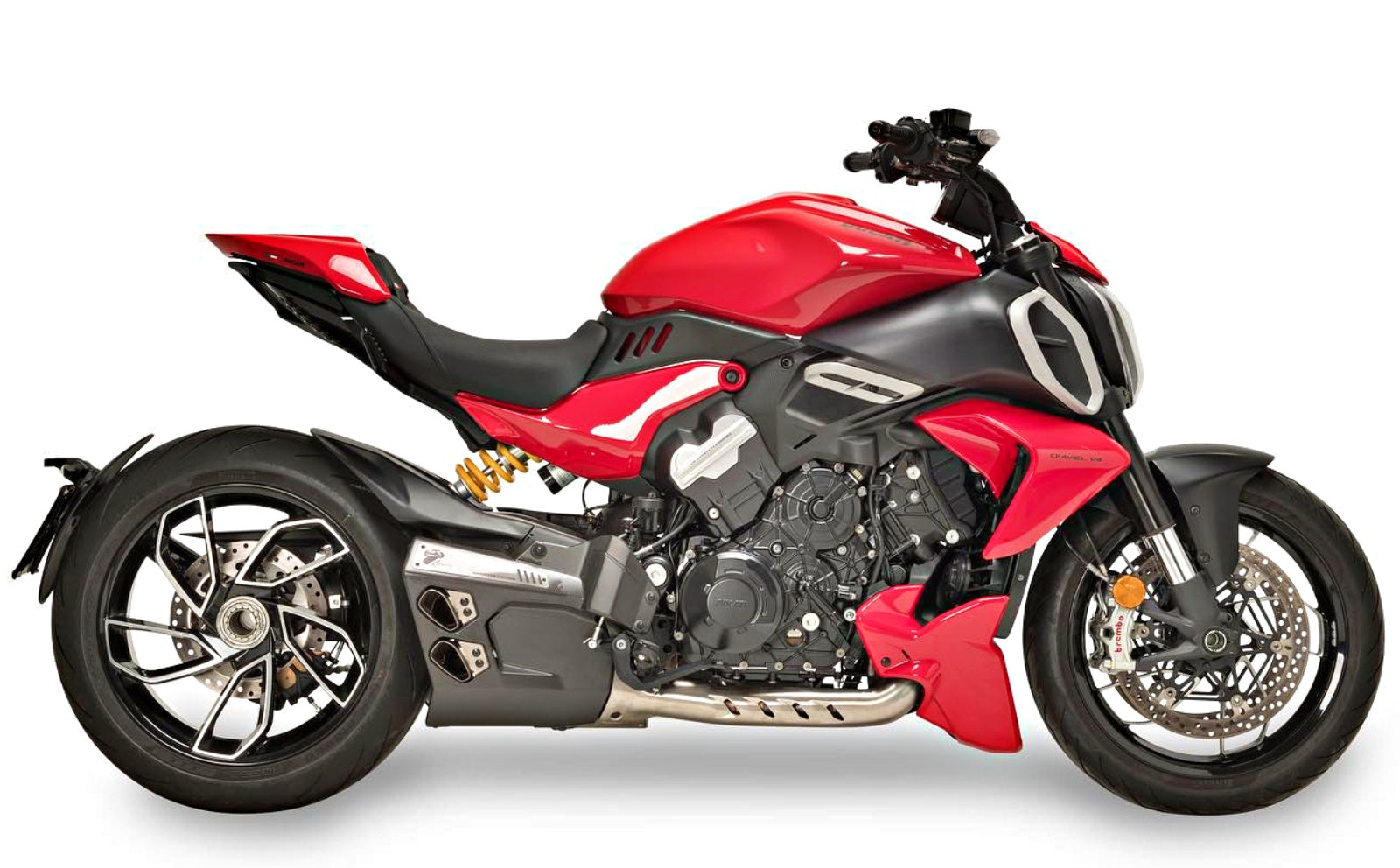 イタリア在庫あり テルミニョーニ DUCATI Diavel V4 レーシング