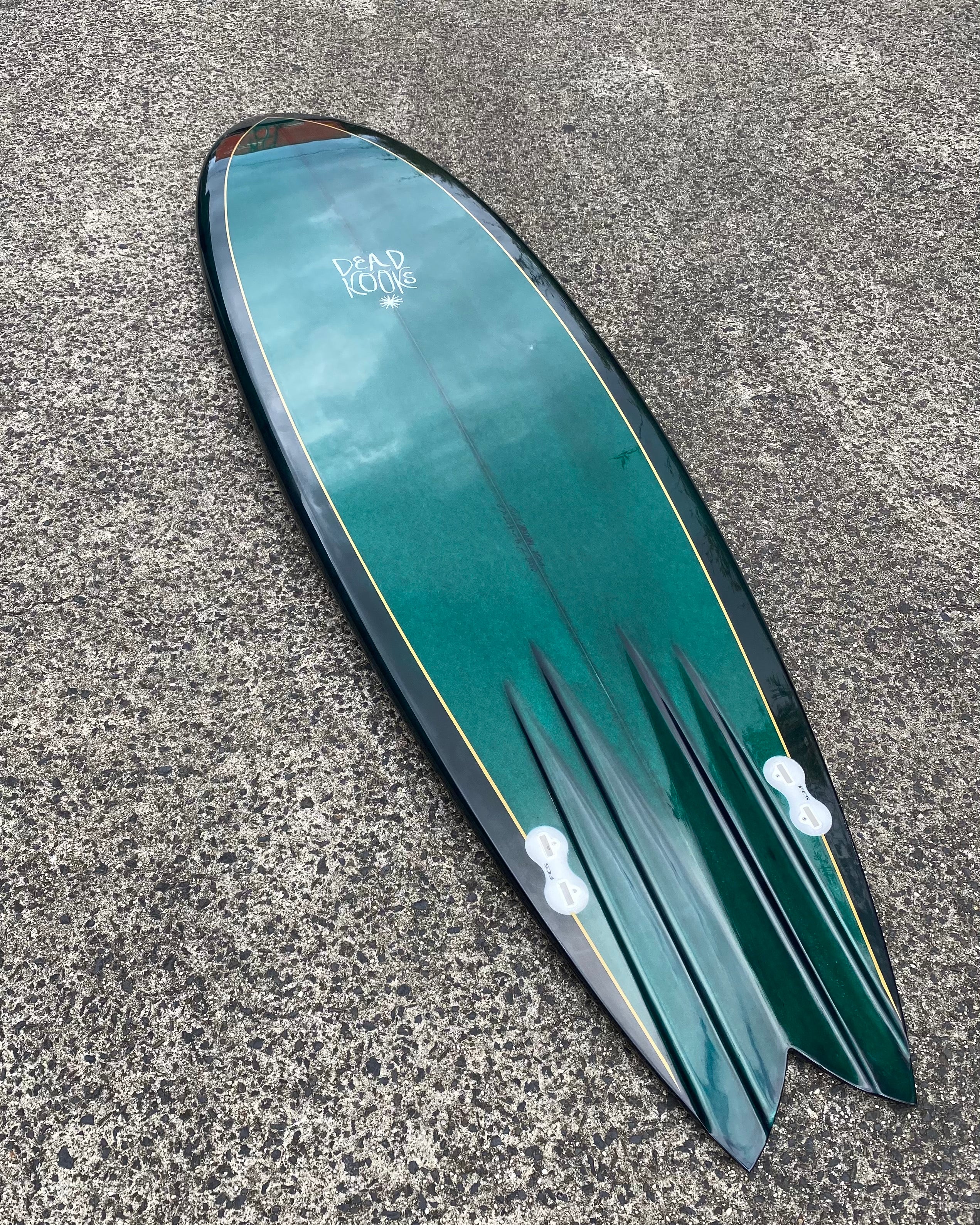 Ying Yang - 6'5 Not-Black – Dead Kooks Surfboards