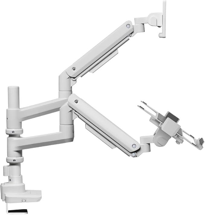 Alterzone モニターアーム 49インチ対応 ポール固定式 ガススプリング