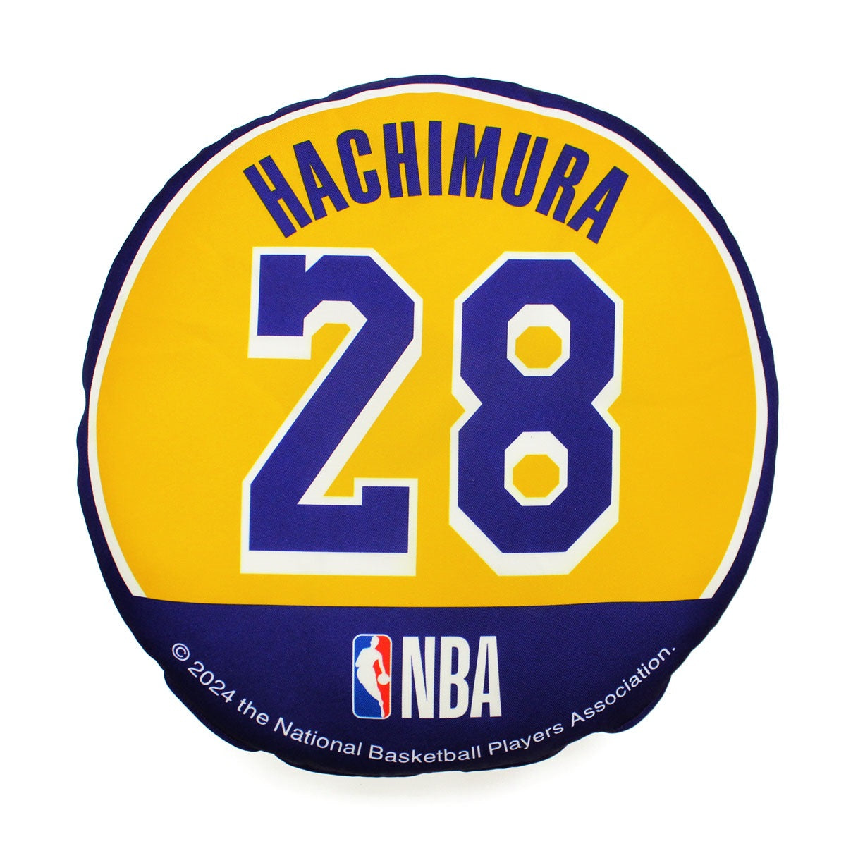 NBA】ロサンゼルス・レイカーズ 八村塁 クッション（LAKERS／Rui