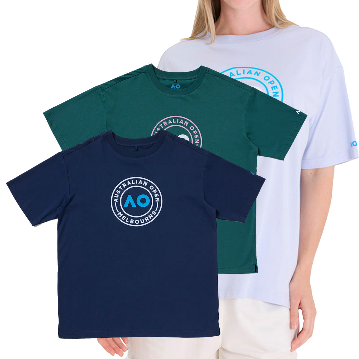 全豪オープンテニス】AOサークルロゴ Tシャツ | WOWOW百貨店