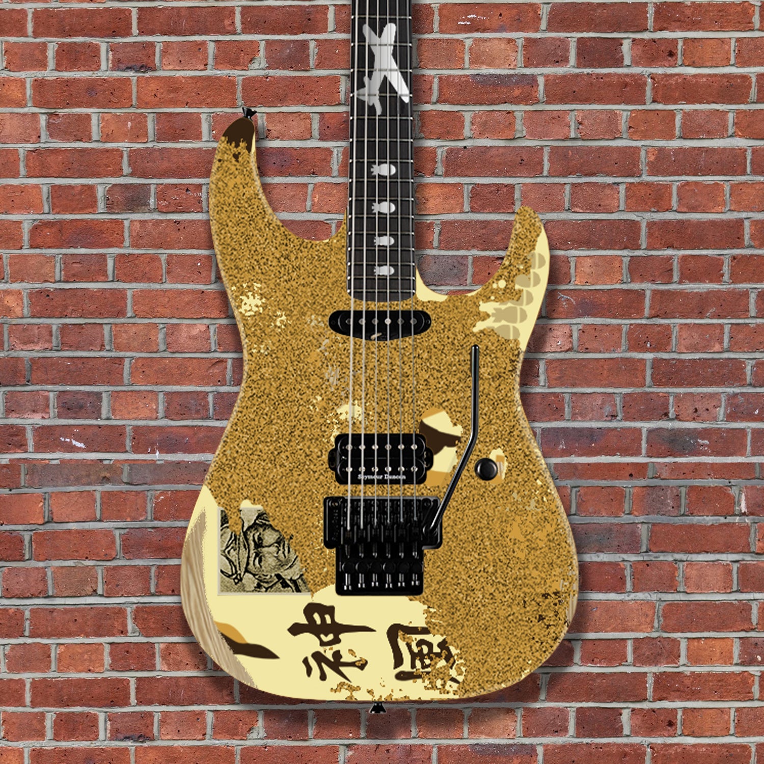 Pre-Order) ESP Custom Shop George Lynch - Aztec Gold Sparkle