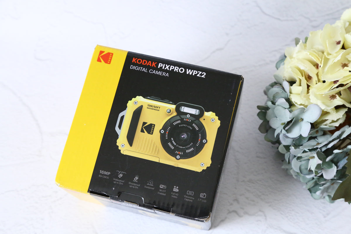 Kodak PIXPRO WPZ2【未使用❗️】水深15m防水デジカメ❗️付属品フル