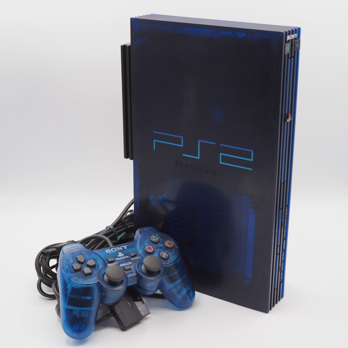 PS2 Console system SCPH-50000 MB/NH OCEAN BLUE NTSC-J Used | enjoy