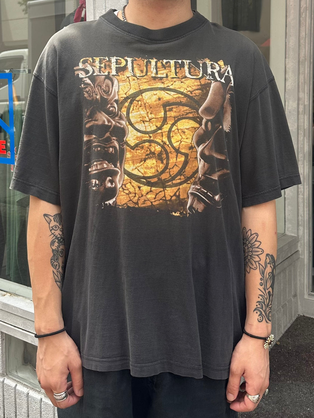 90's SEPULTURA 「against」バンドTシャツ – FUJI STORE