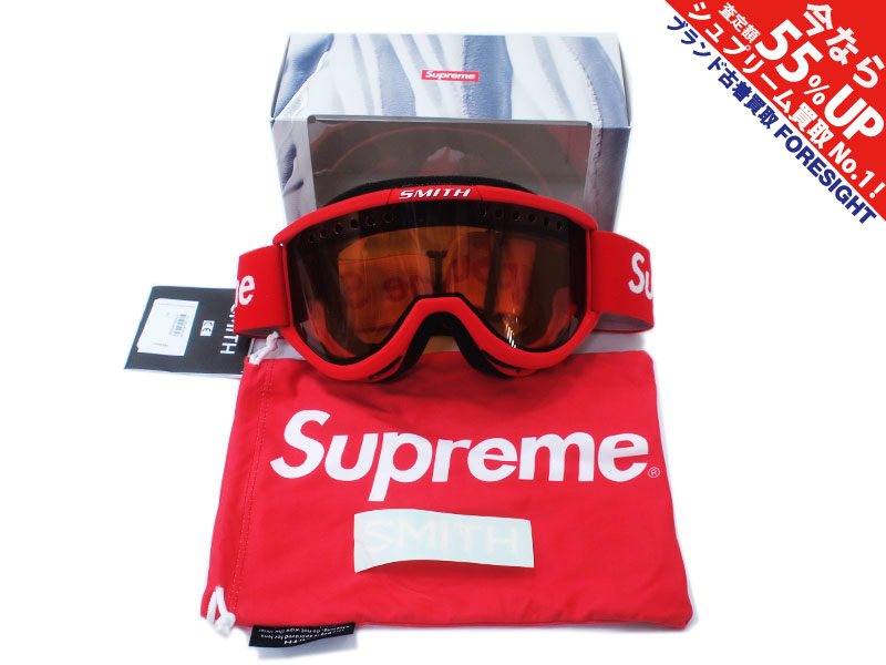 Supreme×Smith 'Cariboo OTG Ski Goggle'スノー ゴーグル スミス 赤