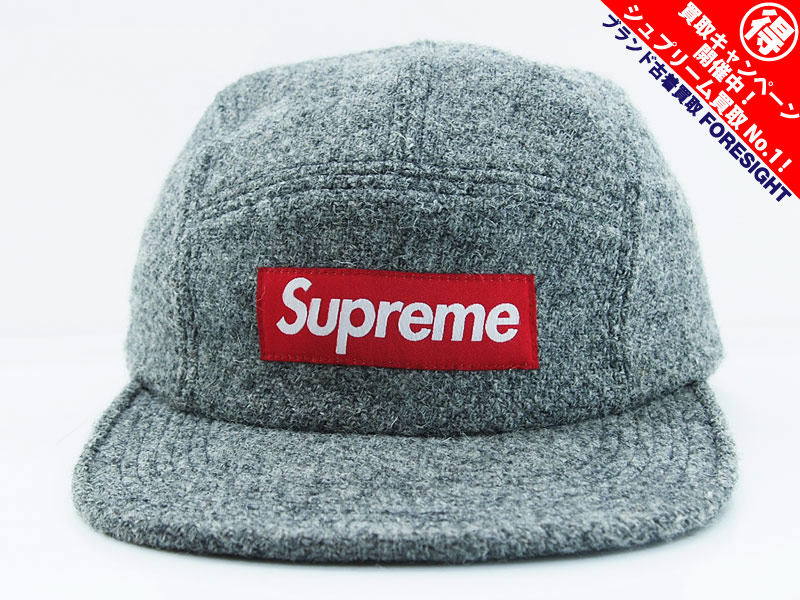 Supreme 'Harris Tweed Camp Cap'キャンプキャップ ハリスツイード