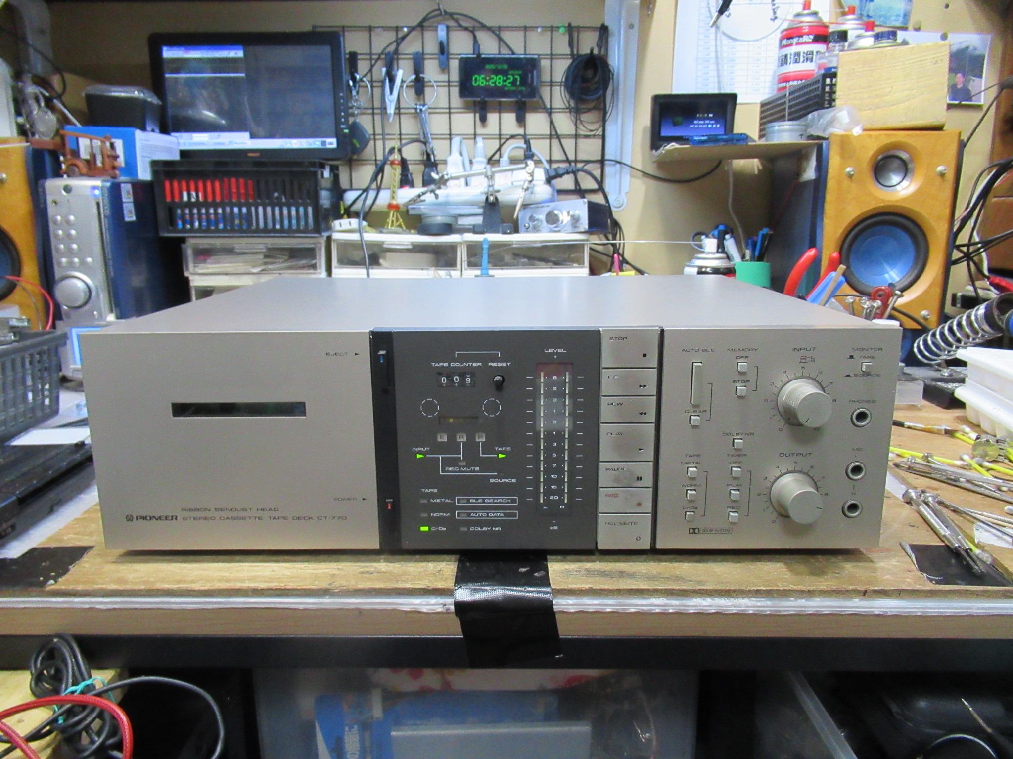 PIONEER CT-770 音揺れ発生 – Audiolife － Enjoy your audio life!!