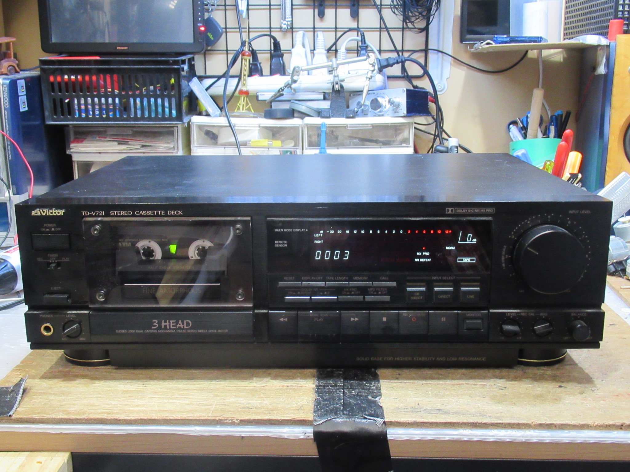 VICTOR TD-V721 ギヤ交換 – Audiolife － Enjoy your audio life!!