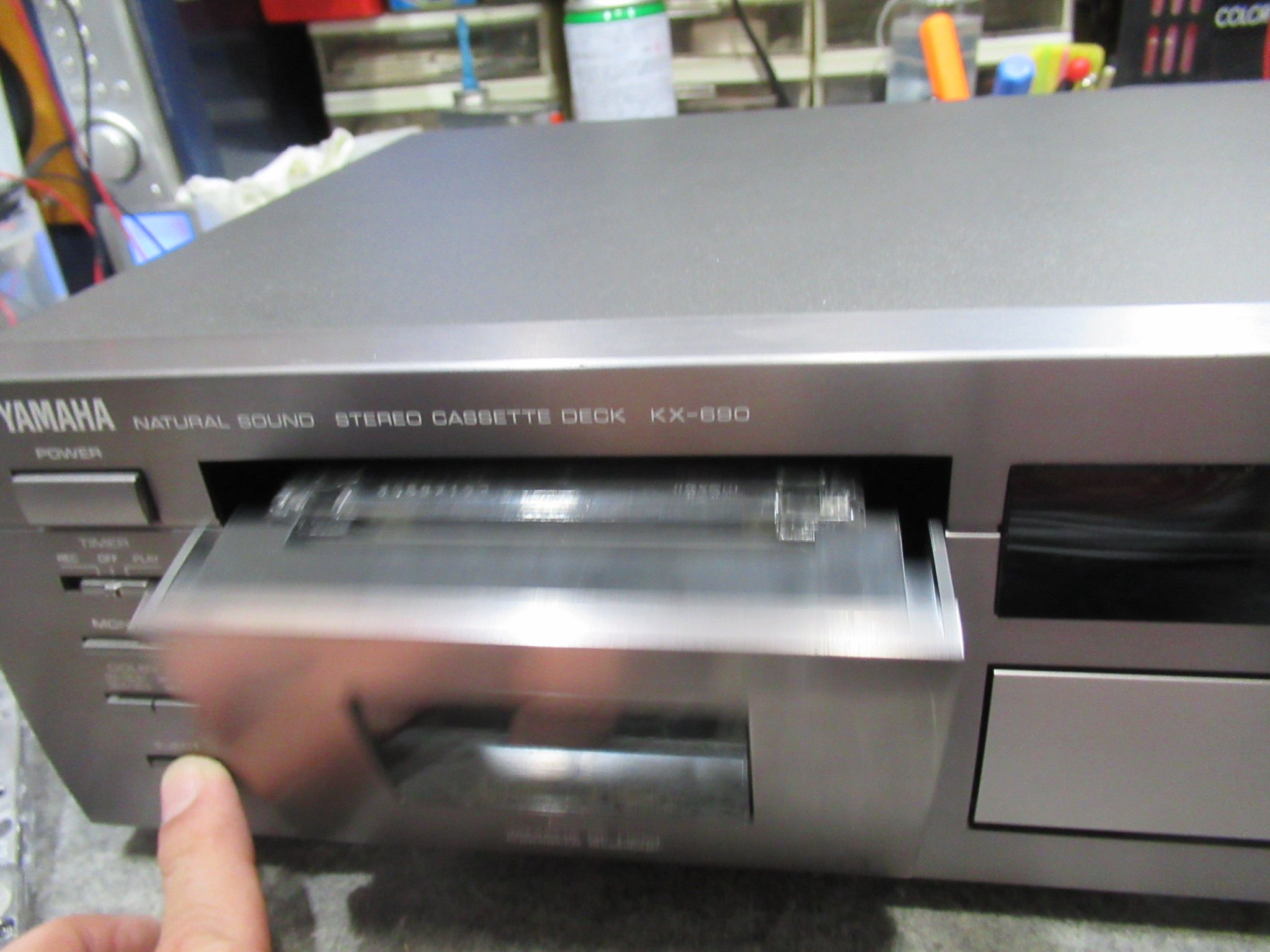 YAMAHA KX-690 キャプスタンモーター不良 – Audiolife － Enjoy your
