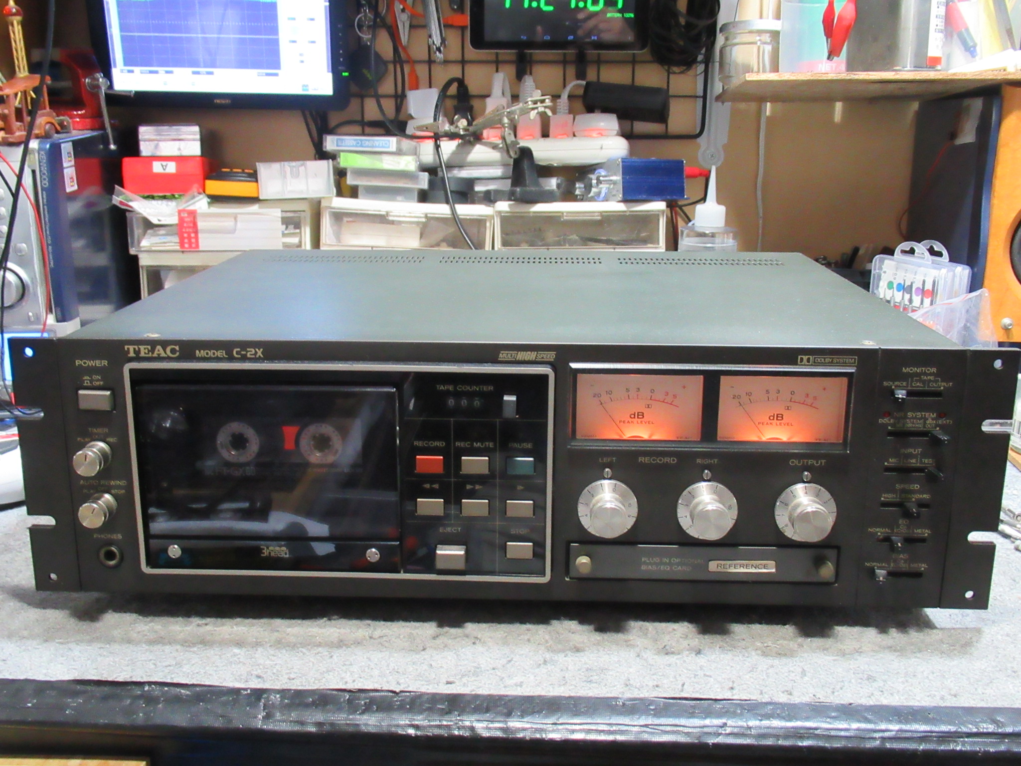 TEAC C-2X 動作不良＆録音不良 – Audiolife － Enjoy your audio life!!