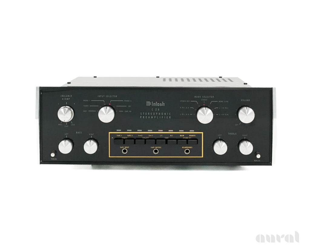 Mcintosh C28 // Vintage / Solid-State Preamplifier (26X09) – AURAL