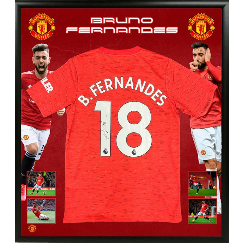 ブルーノ・フェルナンデス【直筆サイン入り】マンチェスター