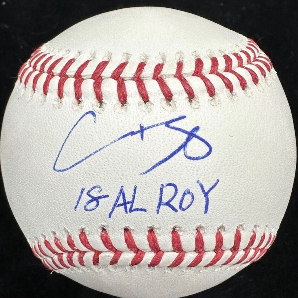 祝！MVP！大谷選手2018年新人王獲得記念直筆サインボール 祝！MVP！大谷