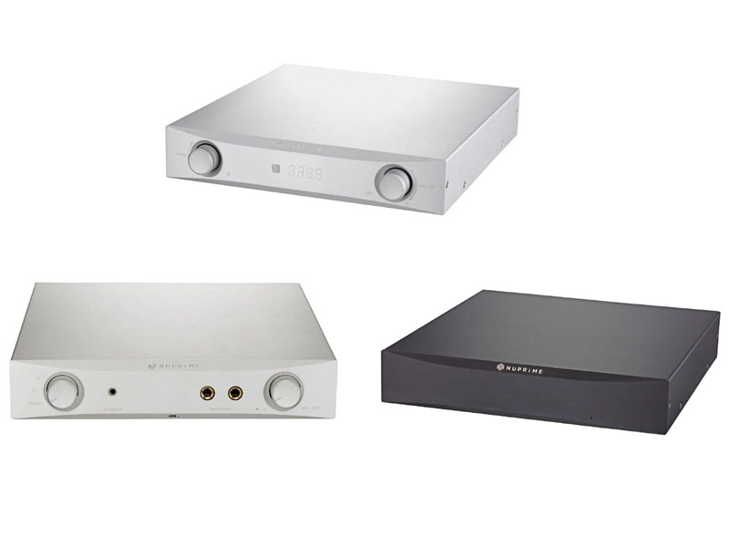 NuPrime、10万円前後の薄型コンポ3機種。USB DAC兼プリ、ヘッドフォン