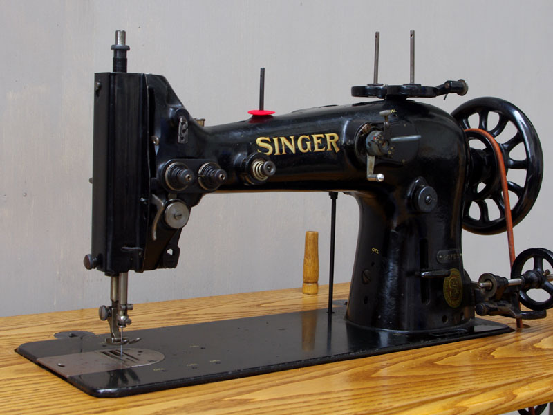 SINGER 207D3 シンガー製 ジグザグ 工業用足踏みミシン 足踏みミシン