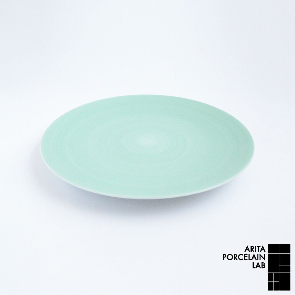 JAPAN TEA フラットプレート L パールグリーン – ARITA PORCELAIN LAB