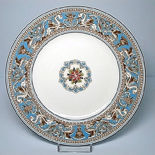 ウェッジウッド Praze ターコイズ トリオ ② 20cmプレート 【公式通販】