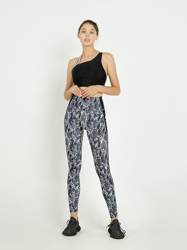 マイナス5kg見えサイドラインレギンス