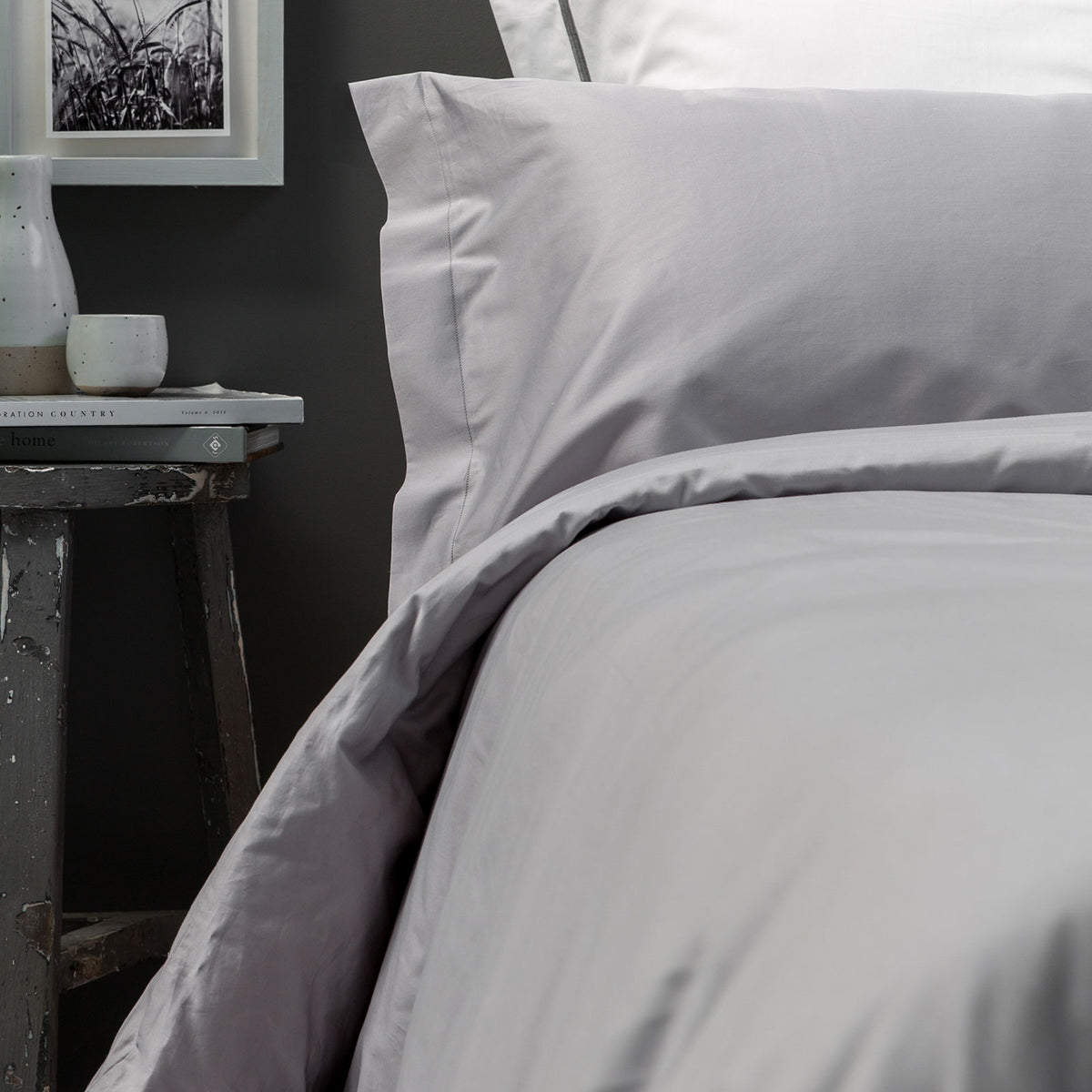 シルバーグレイ400TC／ピローケース（枕カバー） – Beaumont & Brown Japan