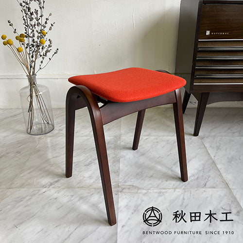 剣持勇 秋田木工 スツール タッキングスツール NO.202 ブナ材
