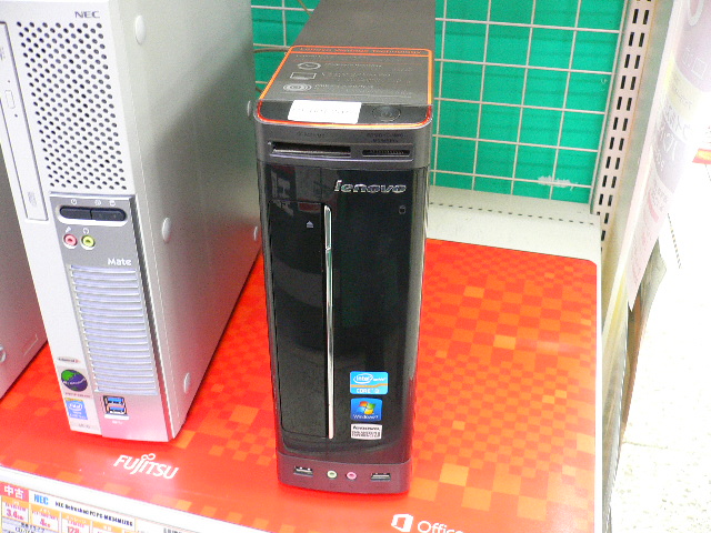 Windows7搭載スリムデスクトップPC Lenovo H330 11851GJ - 名古屋中古