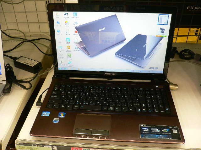 Core i5プロセッサ搭載Windows7ノート ASUS K53E-SX494V - 名古屋中古