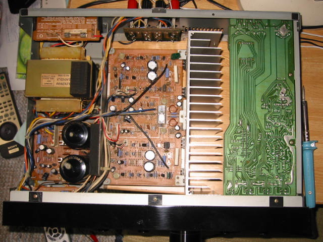 サンスイ AU－α507i型の修理
