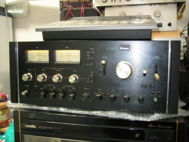 山水 プリアンプ CA-3000型の修理（その1） ～とりあえず動くところまで～