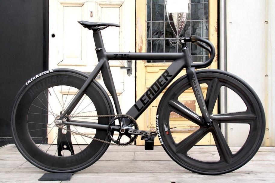 リーダー725 マットブラック ピストバイク フルカスタム 今月限定