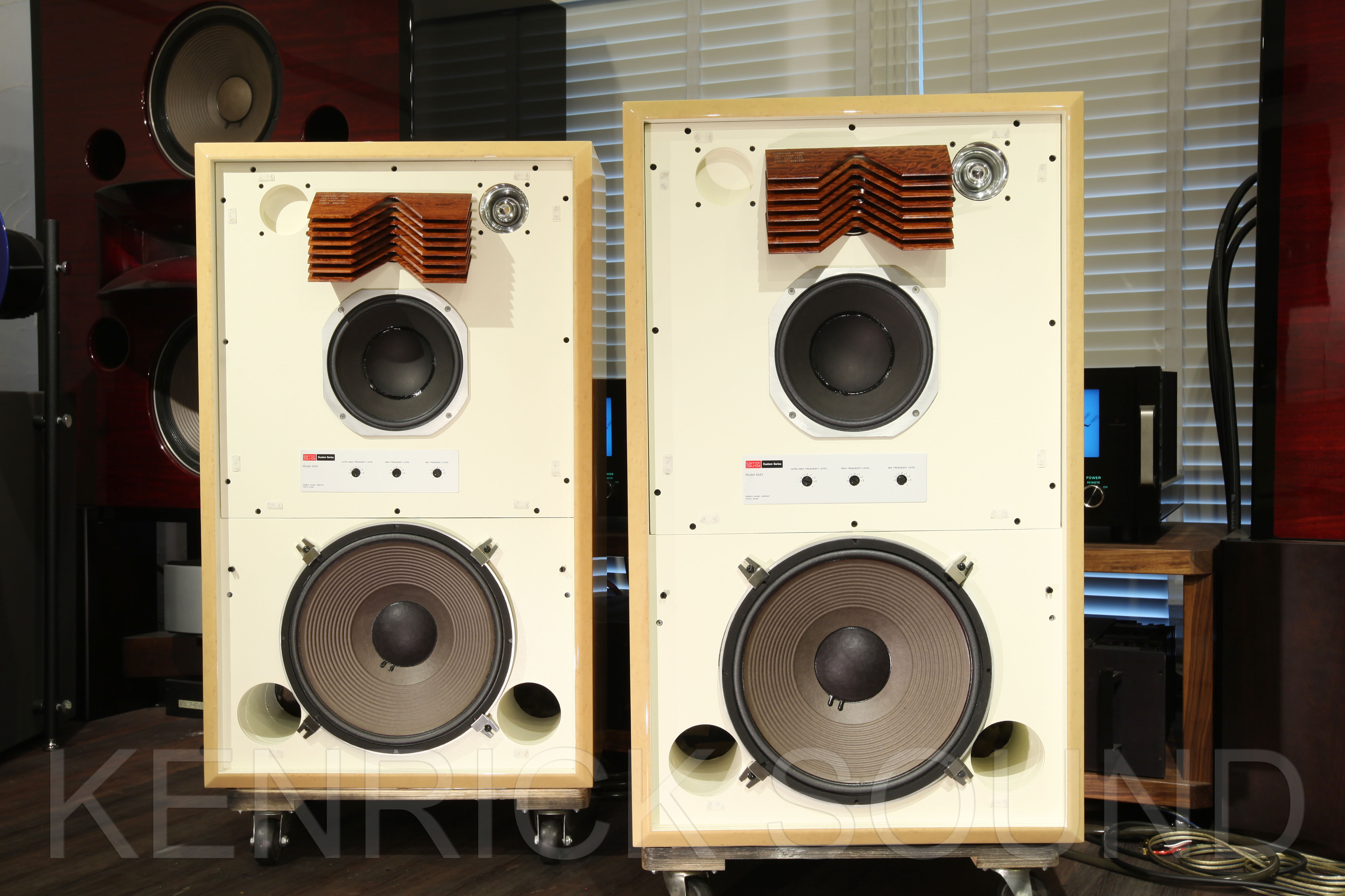 JBL 4343A メープルサンバースト・アルニコ再着磁スペシャル